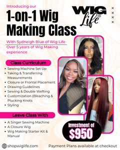 One on One Wig Making Class