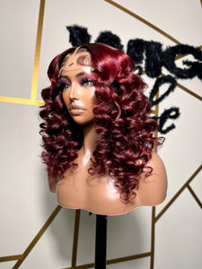 16" Loose Curly Wig