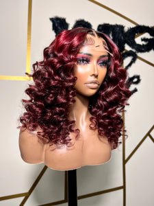 16" Loose Curly Wig